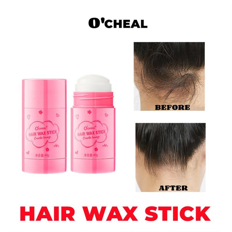 Long Lasting Hair Styling Gel, 1 Count Hair Styling Solid Wax Stick, Hair Styling Tool for Women & Men