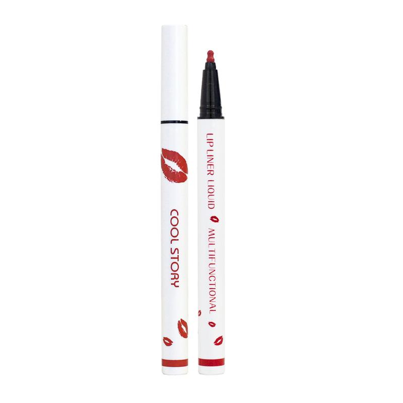 [Cool Story]Smudgeproof Liquid Lip Liner Longwear for Perfectly Defined Lips