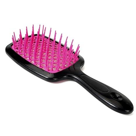 Detangling Hair Brush Wet & Dry Vented Detangling Hair Brush Vented Wet Hair Brush for Women Glides Through Tangles Heating Brush for Wet, Thick, Curly, Straight Hair