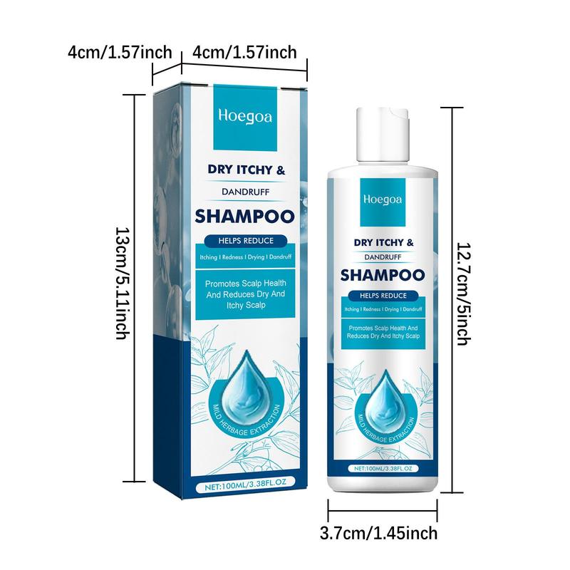 Refreshing Hair Shampoo, 2 Boxes Deep Cleansing & Moisturizing Hair Shampoo, Hair Care & Styling Product for Men & Women