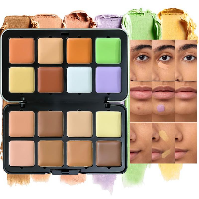 16 Color Concealer Palette, Multi-Functional Makeup Palette for Concealing, Dark Spots Covering, Makeup Products