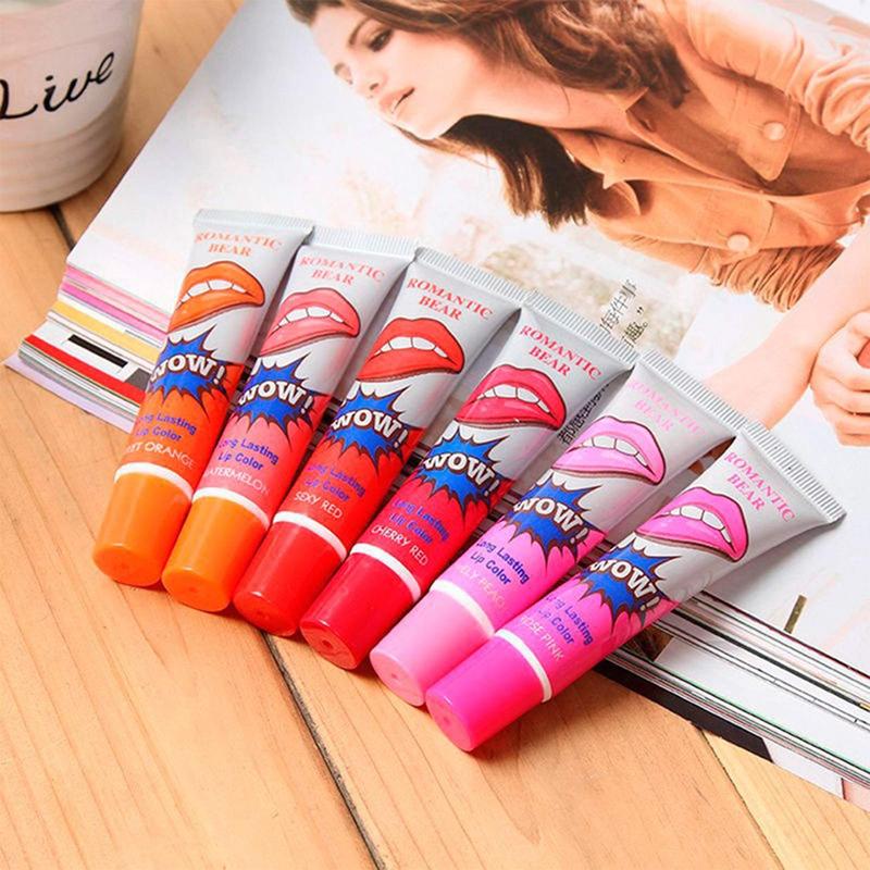 Waterproof Peel Off Lipstick for Music Festival Makeup, 6 Counts set Liquid Lipstick, Waterproof Long Lasting Lip Gloss, Tint Moisturizing Lip Film,Tear Off to Have Natural Lip Tinting, Back To School, Makeup Accessories for Summer Gift