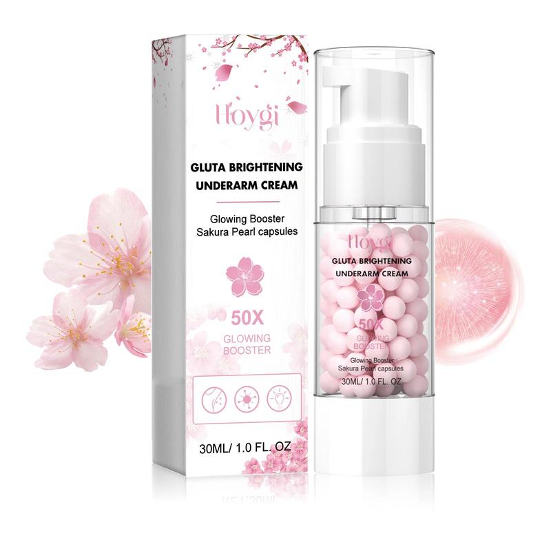 Sakura Brightening Underarm Cream, Moisturizing Body Cream, Hydrating Body Cream for Women & Men, Body Care Product for Daily Use