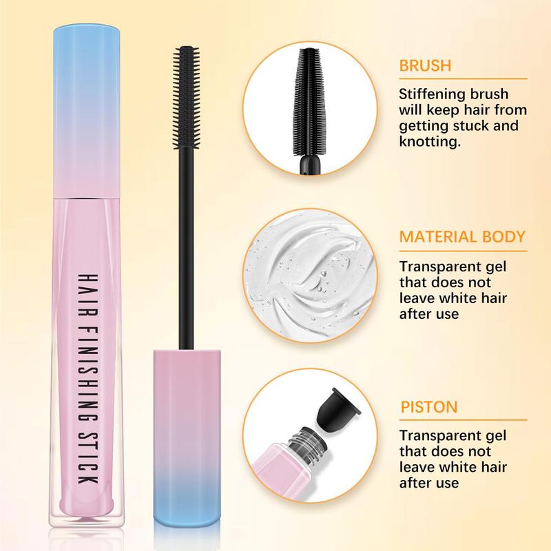 Gorgeous 5 Packs Set for Women! It includes Wax Stick Small Broken, Finishing Stick, Edge Brush, Rat Tail Comb, Bristle Brush, Slick Stick Non-greasy Styling Pomade Stick. These are all great bun accessories for girls.