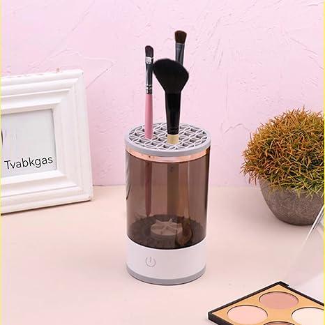 electric makeup brush cleaner 3 in 1 automatic cleaning machine makeup brush cleaning tool for all sizes christmas gift for woman Cosmetic Cleansing