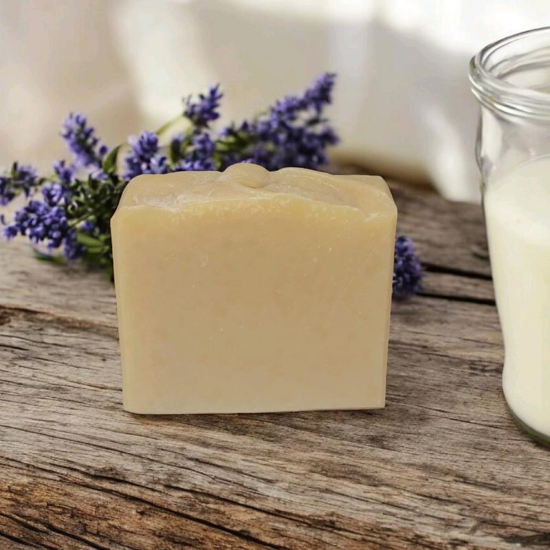 Lavender goat milk soap