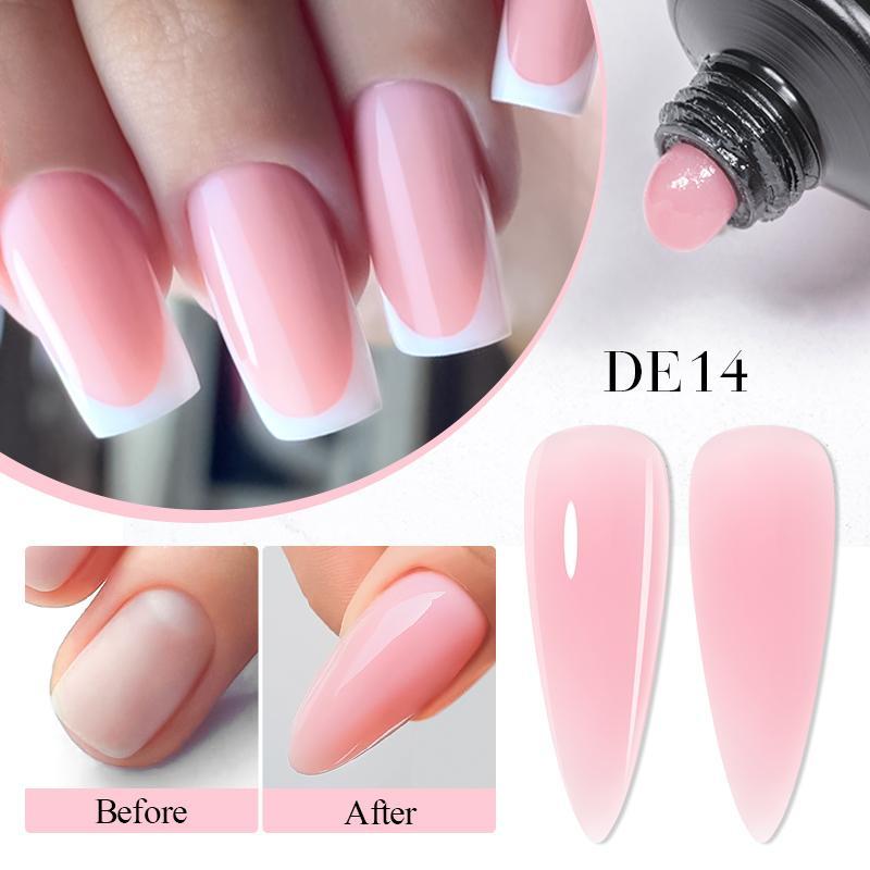 Quick Extension Gel Nail Polish Set, 1 Set Nails Extension Gel Need Lamp Cure Semi Permanent Acrylic Extension Nail Art Varnish Kit