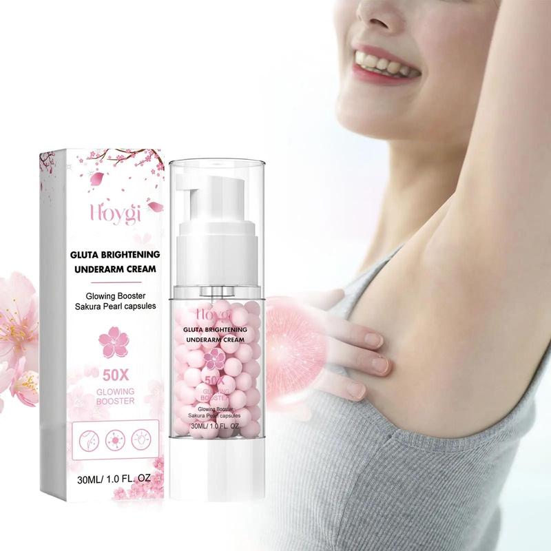 Sakura Brightening Underarm Cream, Moisturizing Body Cream, Hydrating Body Cream for Women & Men, Body Care Product for Daily Use