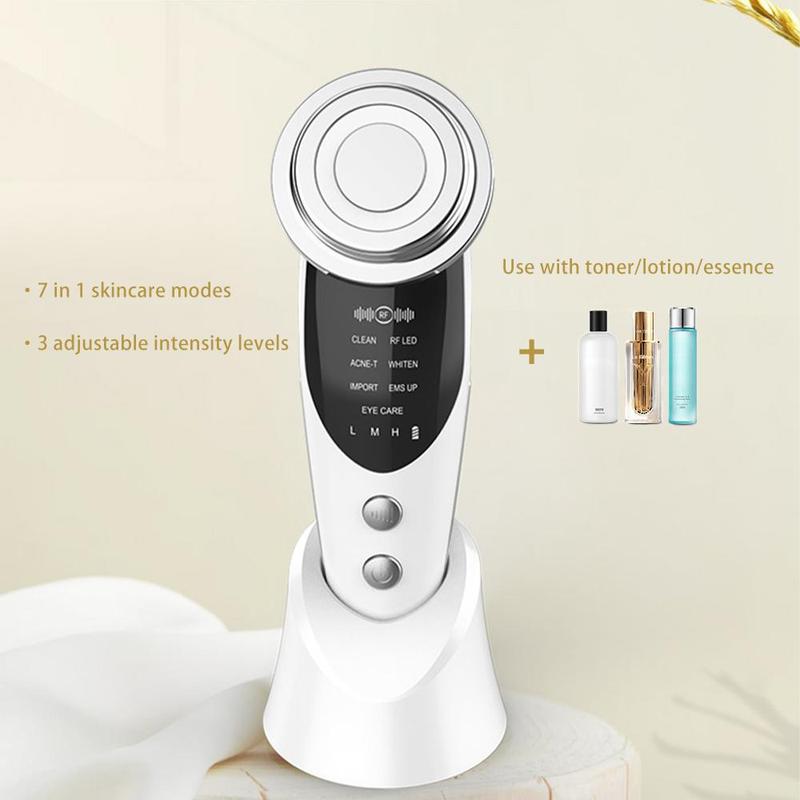 2 in 1 Facial Beauty Instrument, Multifunctional Face Cleaning & Skin Care Tool, Professional Facial Beauty Instrument for Women