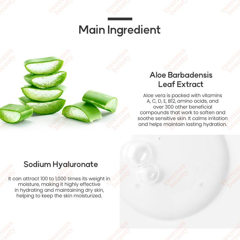 miraclair Aloevera Hyaluronic Serum Mask