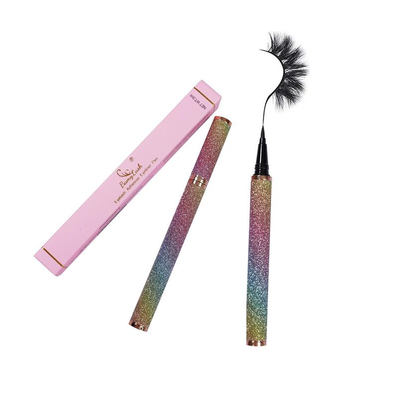 2 In 1 Multifunctional Eyeliner For Eyeliner & False Eyelashes, Long Lasting Eyeliner Pen, Easy to Apply for Eye Makeup, Professional Daily Makeup Accessories