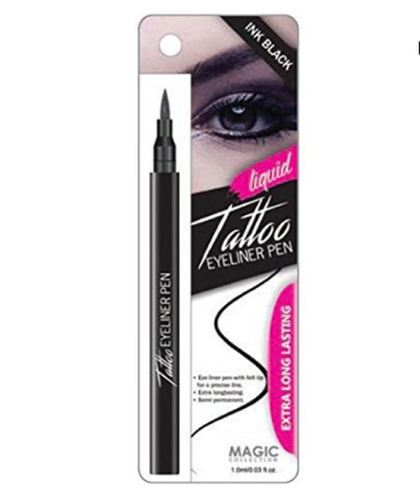 Magic Collection Liquid Tattoo Eyeliner Extra Long Lasting  (Dark Brown) 0.03oz