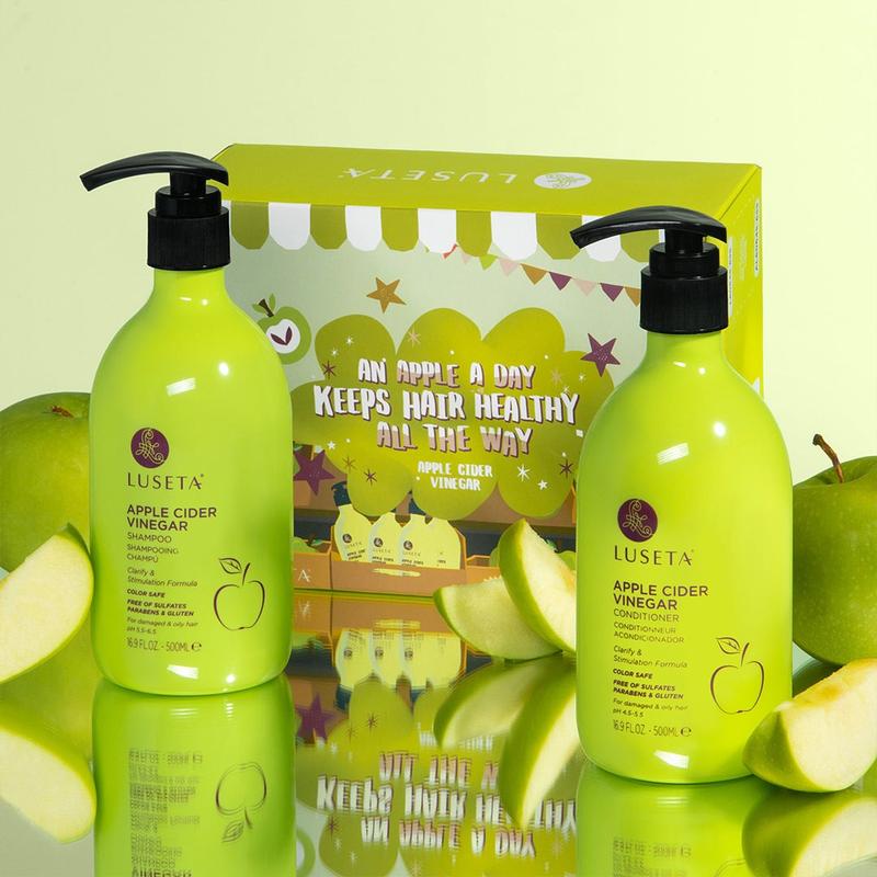 Luseta Apple Cider Vinegar Shampoo & Conditioner Set