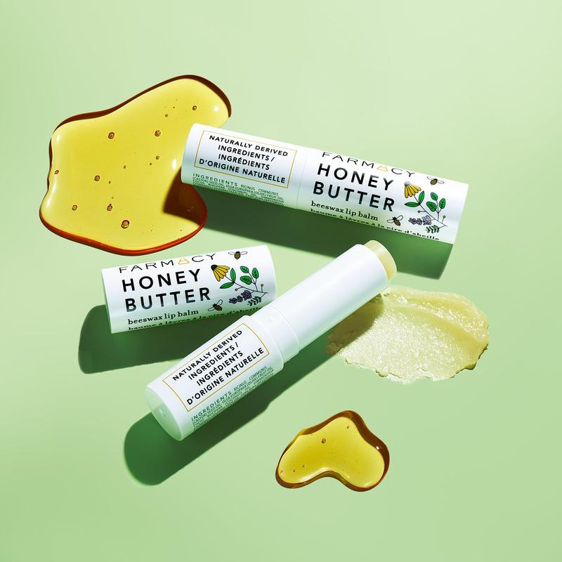 Farmacy Honey Butter Beeswax Lip Balm - Natural Lip Moisturizer Chapstick for Dry Cracked Lips