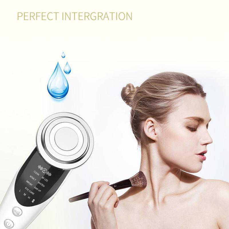 2 in 1 Facial Beauty Instrument, Multifunctional Face Cleaning & Skin Care Tool, Professional Facial Beauty Instrument for Women