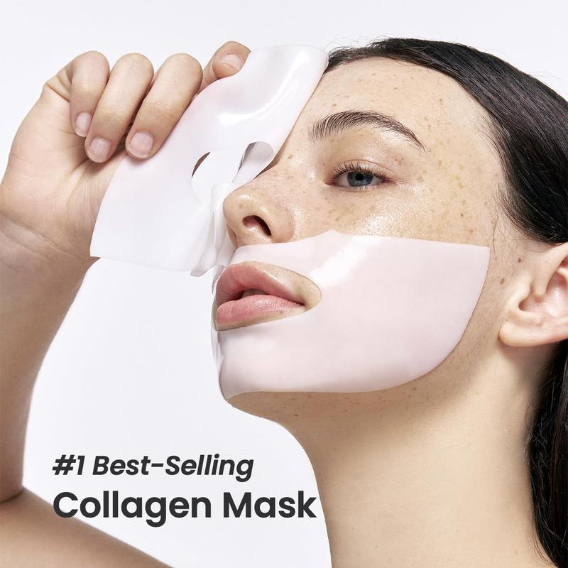 (viral) BIODANCE Bio-Collagen Real Deep Mask, Hydrating Overnight Hydrogel Mask, Collagen Mask, Pore Minimizing, Elasticity Improvement, 34g x4ea