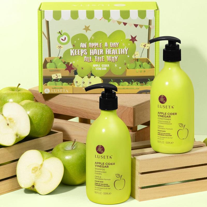 Luseta Apple Cider Vinegar Shampoo & Conditioner Set