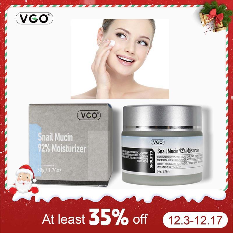 VGO Snail Mucin 92% Moisturizer: Rejuvenate and Nourish Your Skin Hydrate Skincare anti wrinkle vitamin c Moisture Moisturizing