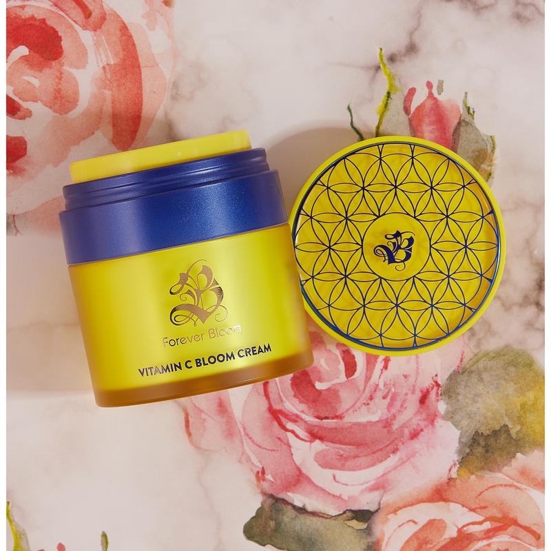 Vitamin C Bloom Cream - Luxury Moisturizer for Brightening and Skin Repair Gentle Skincare