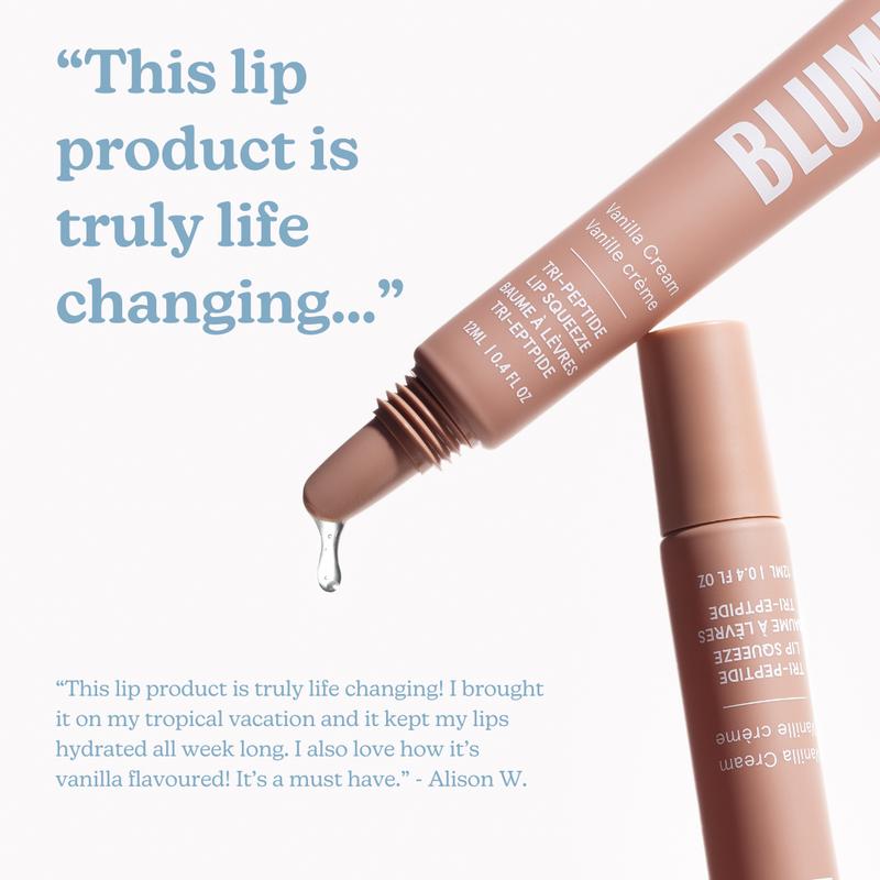 Blume Superbalm Tripeptide Hydrating Lip Squeeze With Collagen Boosting Ingredients