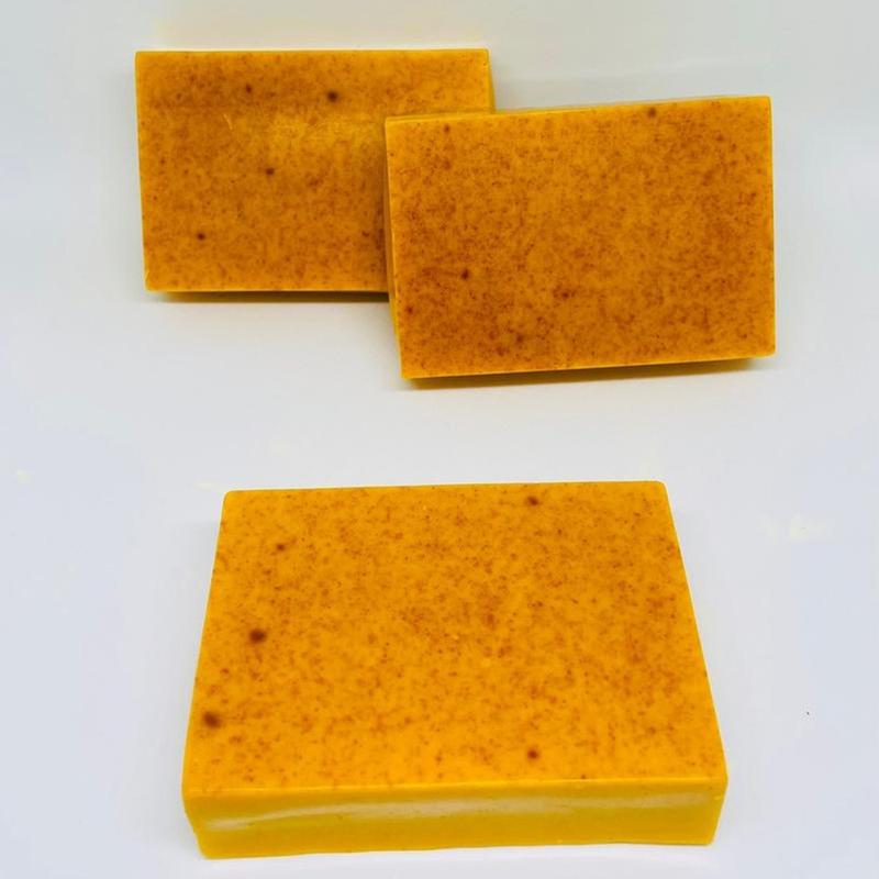 100g Turmeric & Kojic Acid Soap, Handmade Soap For Body Wash Face Cleansing Soap