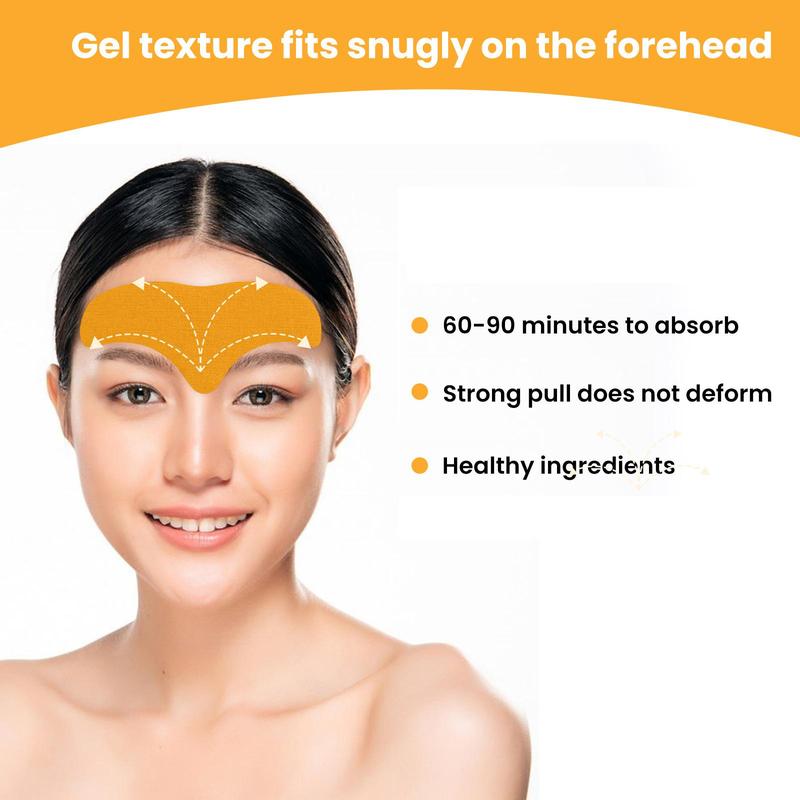 Forehead Wrinkle Patch, 10pcs box Forehead Patch for Improving Wrinkle, Face Skin Care Product for Women Daily Use