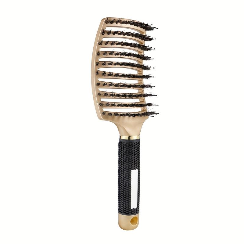 Large Curved Detangling Hair Brush Scalp Massage Hair Brush Hollow Out Hair Styling Comb