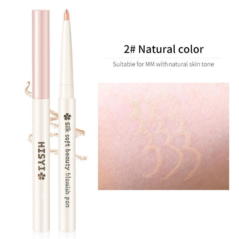 High Coverage Concealer Pen, 1 Count Long Lasting Concealer Stick, Makeup Pen for Dark Circles, Eyelids, and Eyebrows