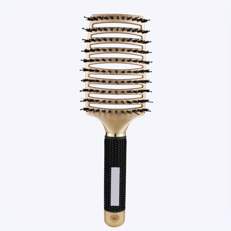 Large Curved Detangling Hair Brush Scalp Massage Hair Brush Hollow Out Hair Styling Comb