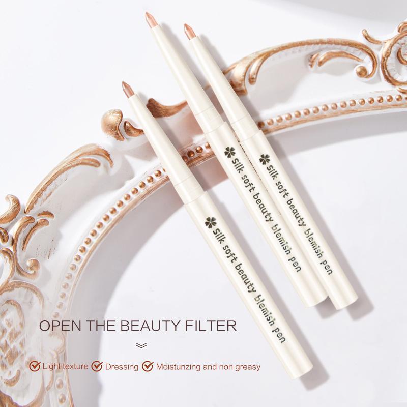 High Coverage Concealer Pen, 1 Count Long Lasting Concealer Stick, Makeup Pen for Dark Circles, Eyelids, and Eyebrows