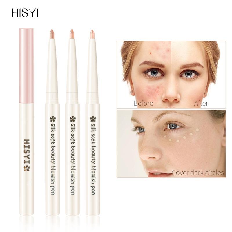 High Coverage Concealer Pen, 1 Count Long Lasting Concealer Stick, Makeup Pen for Dark Circles, Eyelids, and Eyebrows