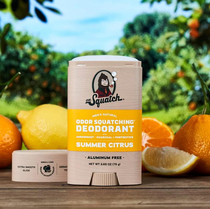 Dr. Squatch - American Summer (Soap + Deodorant + Hair Care Kit + Soap Saver)