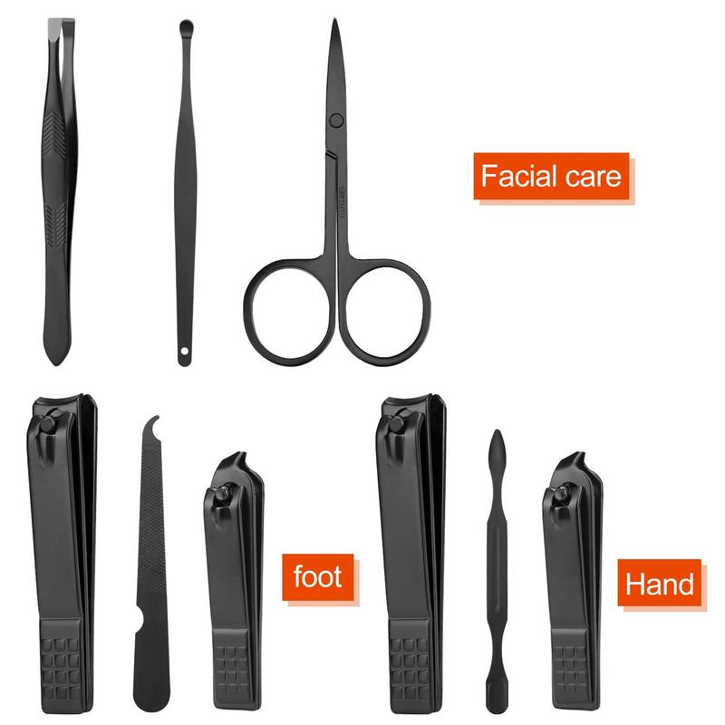 Professional Manicure & Pedicure Kit – Nail Clipper Set, Grooming Tools for Men, Gift Idea