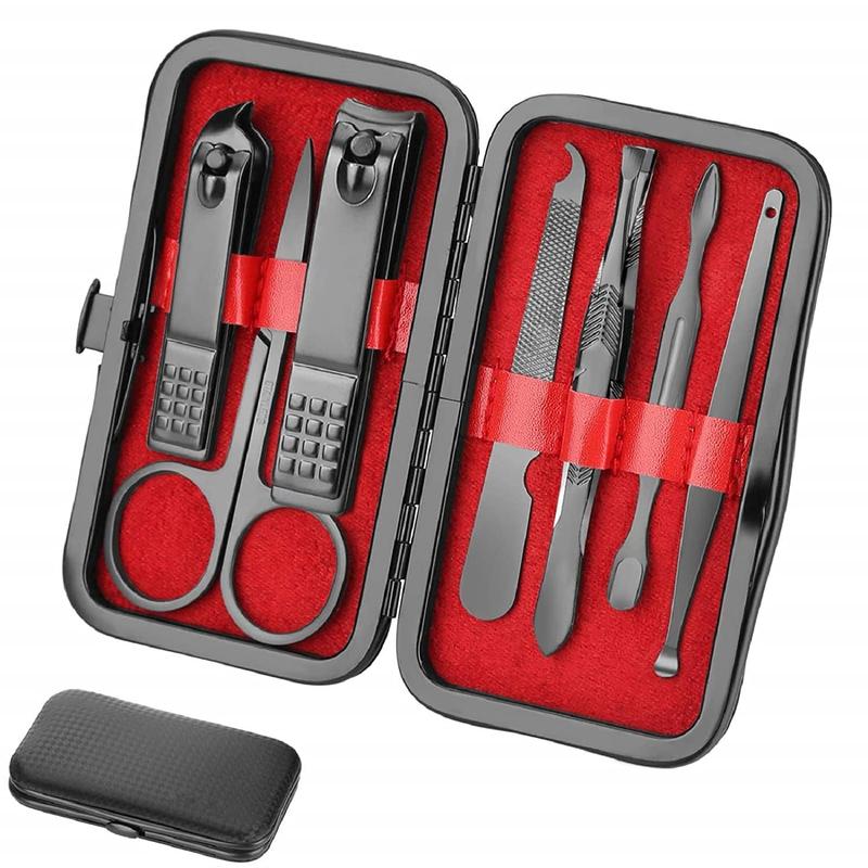 Professional Manicure & Pedicure Kit – Nail Clipper Set, Grooming Tools for Men, Gift Idea