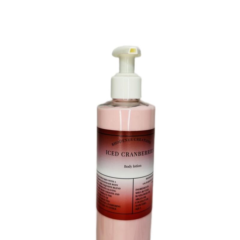 Ice Cranberries body lotion