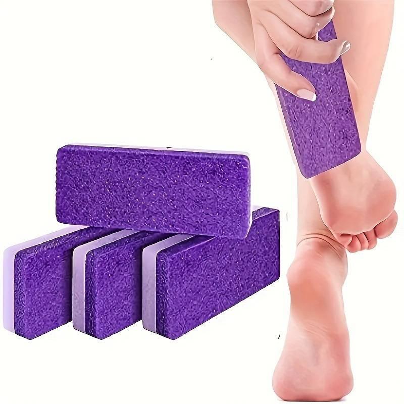 Reusable Foot Pumices, 3 Counts set Foot Dead Skin Remover, Foot Callus Remover, Pedicure Tool for Home & Spa Use