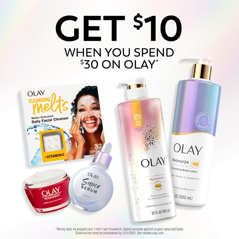 Olay Cleansing Melts + Vitamin C 32 Count