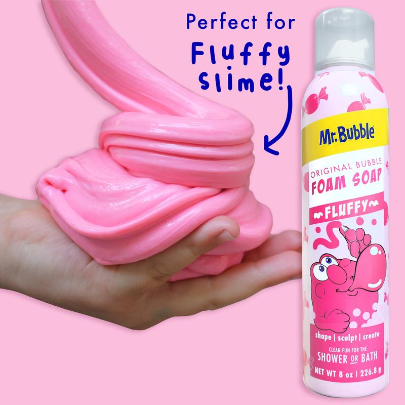 Mr. Bubble Original Foam Bath Soap, Signature Bubblegum Scent, 8 oz. Body Care Body Wash