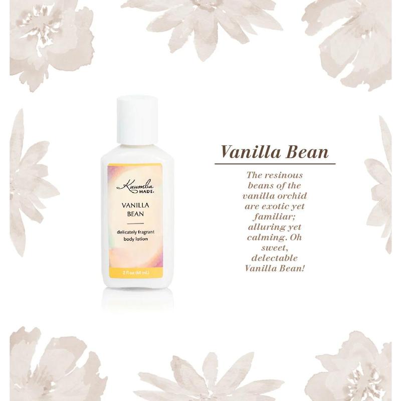 Kuumba Made Vanilla Bean Body Lotion - Moisturizing and Nourishing Body Care Moisturizer