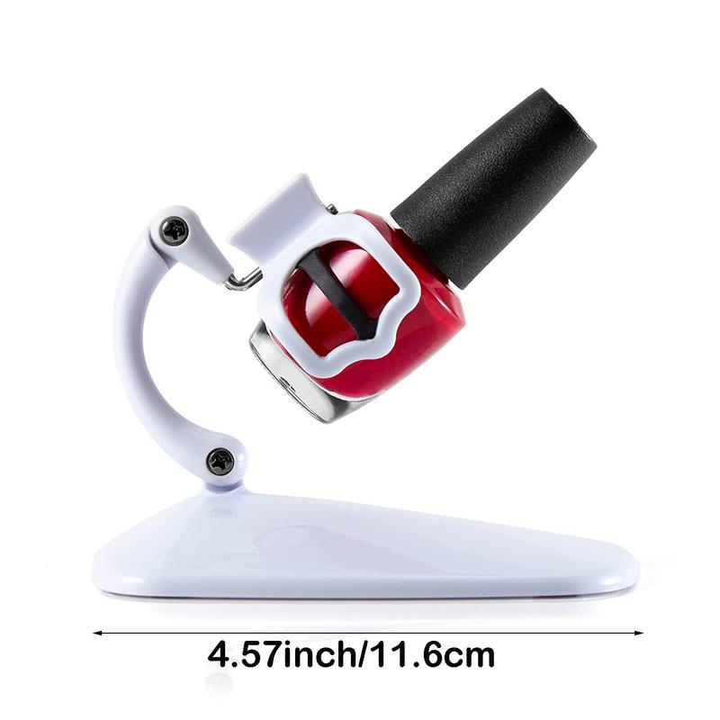 Nail Polish Holder, Nail Art Stand, Easy Grip Nail Art Tool, Manicure & Pedicure Tool for Home & Salon Use