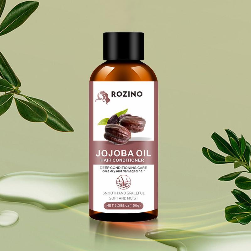 100g Jojoba Haircare Essential Oil for Hair, Comfort Naturally Extracted Jojoba Oil Hair Care Essential Oil for All Hair Types, Valentine's Day Gift For Girlfriend