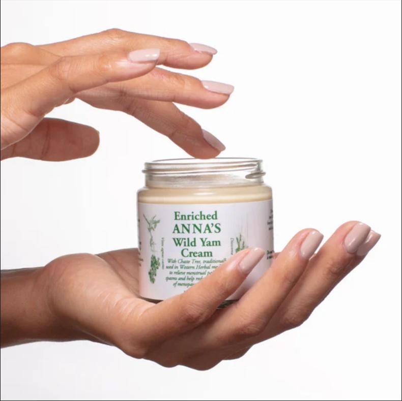 Enriched Anna's Wild Yam Cream Moisturizers Skincare wild yam Oil Aloe Comfort Skin Repair Aloe Vera