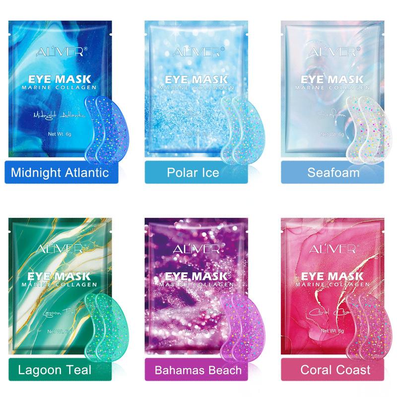 Collagen Eye Mask, Moisturizing Eye Mask, Nourishing Eye Care Product for Women & Men, Suitable for All Skin Types