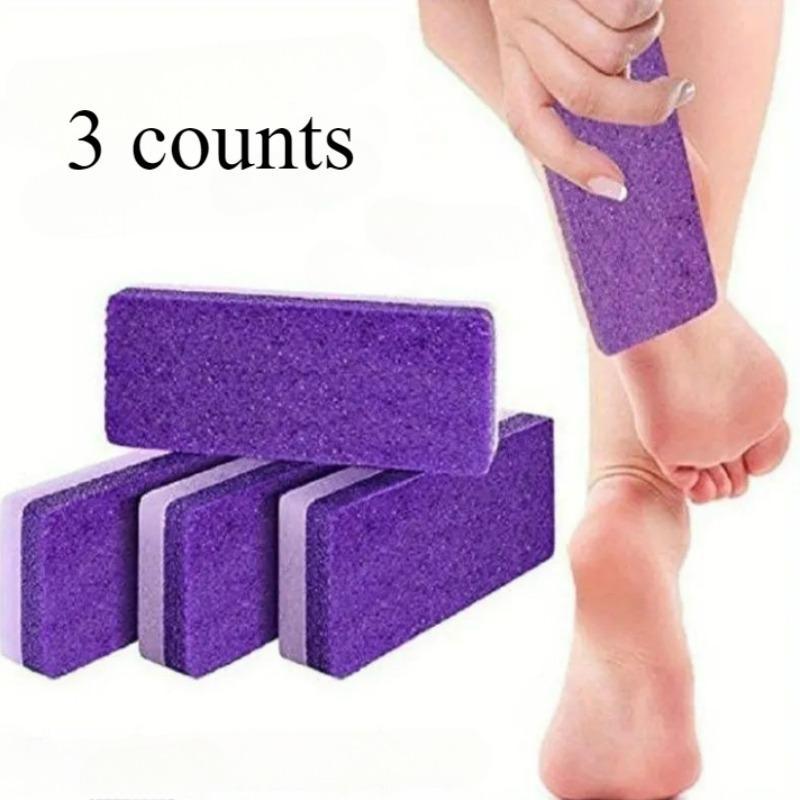 Reusable Foot Pumices, 3 Counts set Foot Dead Skin Remover, Foot Callus Remover, Pedicure Tool for Home & Spa Use