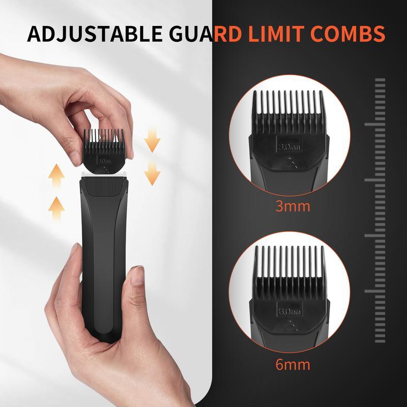 MAXGROOM Showerproof Body & Manscaping Trimmer Hair Trimmer,Body and Intimate Hair Trimmer, Replaceable Ceramic Blade Heads Ball Trimmer Shaver, Personal Groomer for Men,Gift For Halloween & Christmas Gift