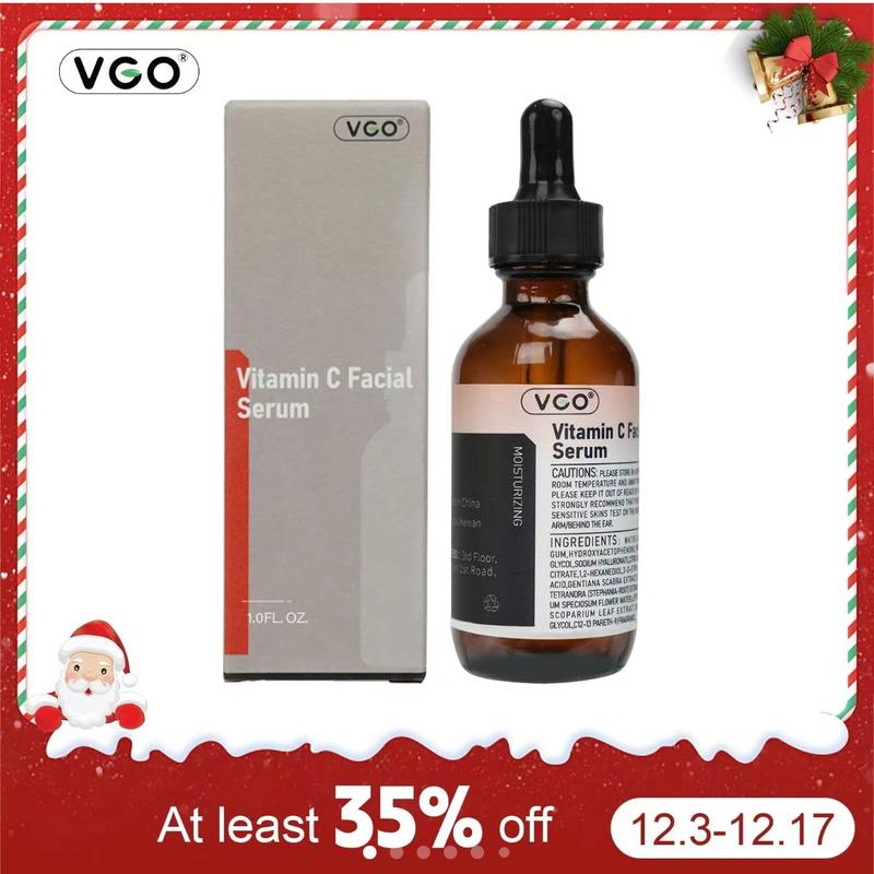 VGO-Vitamin C Serum, Moisturizer, and Facial Cleanser Set Cleansing Moisturizing Suitable for sensitive skin-Live Skincare Radiance-A Moisture Hydrate