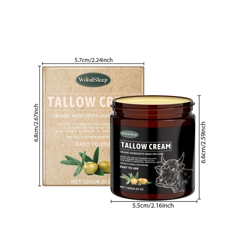 Tallow Cream, 1 Box Moisturizing Body Butter, Hydrating Skin Care Cream, Nourishing Body Care Product for Women & Men