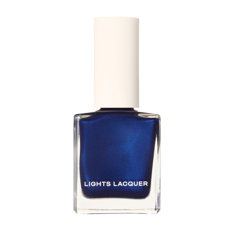 I'll Be Home -  Deep blue polish with a velvet finish that dries matte