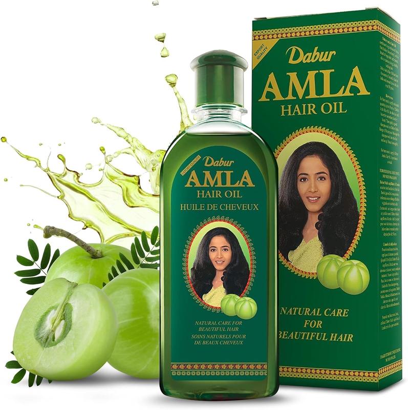 Dabur Amla Hair Oil - Nourishing Indian Oil for Men & Women, for Healthy, Moisturized Hair and Scalp (300ml)