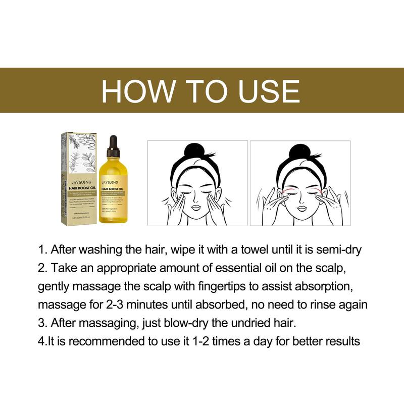 Rosemary Hair Densifying Oil, 1 2 3 Boxes Moisturizing & Strengthening Hair Oil, Nourishing Hair Care & Styling Product for Men & Women Daily Use